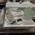 Plain Glass Base One Pint Pewter tankard