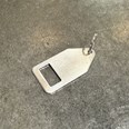 Stainless Steel Bottle Opener Keyring