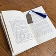 Stainless Steel Book Mark With Tassel Stainless Steel Book Mark With Tassel