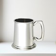 Half Pint Double Lined Pewter Tankard