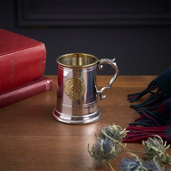 Celtic Gold Half Pint Pewter Tankard