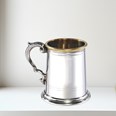Half Pint Celtic Gold Pewter Tankard