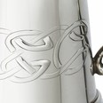 Embossed Celtic Band Baby Quarter Pint Pewter Mug