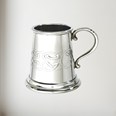 Embossed Celtic Band Baby Quarter Pint Pewter Mug
