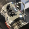 Small Baby Georgian Pewter Baby Mug