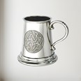 Celtic Circle Quarter Pint Pewter Baby Mug