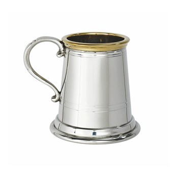 Celtic Gold Pewter And Brass Baby Mug Celtic Gold Pewter And Brass Baby Mug