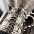 Double Celtic Bands Pewter Baby Mug Double Celtic Bands Pewter Baby Mug