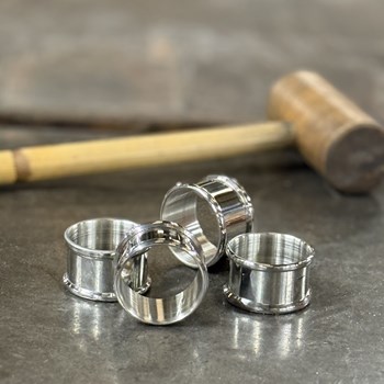 Set Of Four Pewter Napkin Rings Set Of Four Pewter Napkin Rings