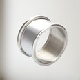 Set Of Four Pewter Napkin Rings Set Of Four Pewter Napkin Rings