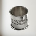 Embossed Celtic Pewter Napkin Ring Embossed Celtic Pewter Napkin Ring