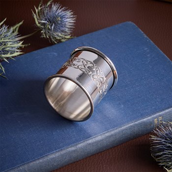 Embossed Celtic Pewter Napkin Ring