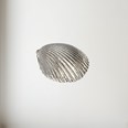 Cast Pewter Large Cockle Shell Ornament