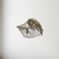 Cast Pewter Large Sea Snail Ornament Cast Pewter Large Sea Snail Ornament