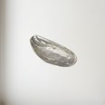 Cast Pewter Mussel Shell Ornament