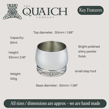 Celtic Pewter Whisky Tot Celtic Pewter Whisky Tot