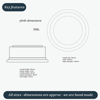 Large Pewter Claret Jug Plinth Large Pewter Claret Jug Plinth