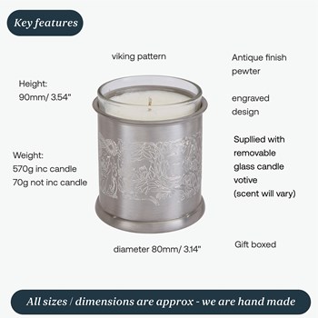 Viking Design Candle Votive | Viking Design Candle Votive Viking Design Candle Votive | Viking Design Candle Votive