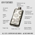 3oz Millstones Pocket Flask 3oz Millstones Pocket Flask