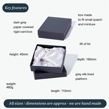 Box To Fit Small Quaich And Minature Box Only Box To Fit Small Quaich And Minature Box Only