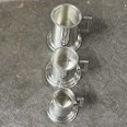 Set Of Three Pewter Tankard Measures