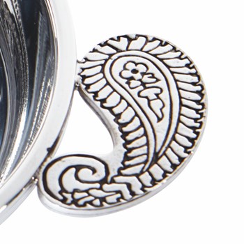 Paisley Small Pewter Quaich Paisley Small Pewter Quaich
