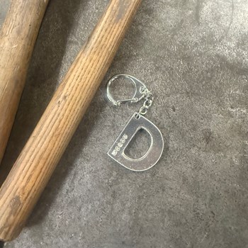 Initial D Touchmarked Pewter Keyring Initial D Touchmarked Pewter Keyring