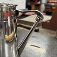 Harp Handle One Pint Pewter Tankard