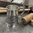 Celtic Birds One Pint Pewter Tankard
