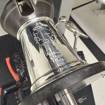 Baby Data Pewter Baby Mug