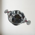 Birthstone Pewter Quaich July With Ruby Stones