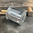 Celtic Spiral Pewter Money Box
