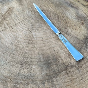 Cast Pewter And Stainless Letter Opener