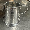 Cow Over The Moon Pewter Quarter Pint Baby Mug