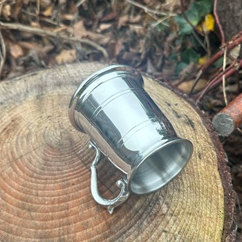 Half Pint Old London Pewter Tankard