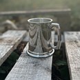 Half Pint Standard Double Lined Pewter Tankard