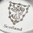 Lion Of Scotland Standard Pewter Quaich Lion Of Scotland Standard Pewter Quaich