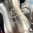 One Pint Pewter Cast Abbey Bell Tankard