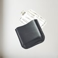 Black Leather Pouch To Fit 4oz Pocket Flasks