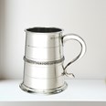 Single Celtic Band One Pint Pewter Tankard