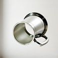 Standard Lined Glass Base One Pint Pewter Tankard