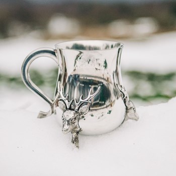 Reindeer Feet Pewter Tankard, 1 Pint Beer Mug, Christmas Hot Chocolate Gift, Reindeer Feet Pewter Tankard, 1 Pint Beer Mug, Christmas Hot Chocolate Gift,