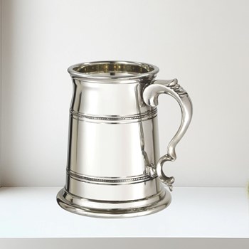 Old London One Pint Pewter Tankard Extra Heavy Old London pewter Tankard