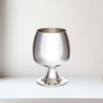 Pewter Brandy Goblet
