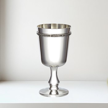 Pewter Celtic Band Goblet Pewter Celtic Band Goblet