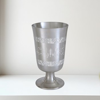 Medieval Hunting Scene Chalice | Medieval Hunting Scene Chalice medieval hunting chalice