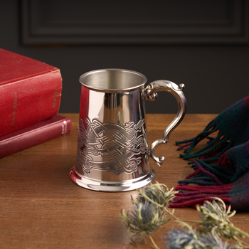 Celtic Birds Pewter Tankard Celtic Birds Pewter Tankard