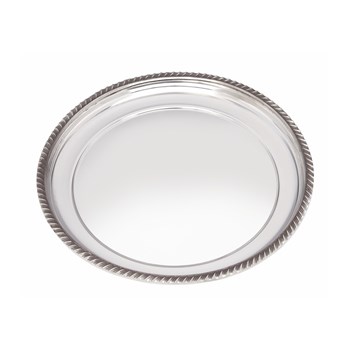 Medium Gadroon Rim Pewter Tray Medium Gadroon Rim Pewter Tray