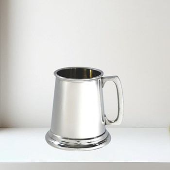 Plain Pewter Quarter Pint Baby Mug Plain Pewter Quarter Pint Baby Mug