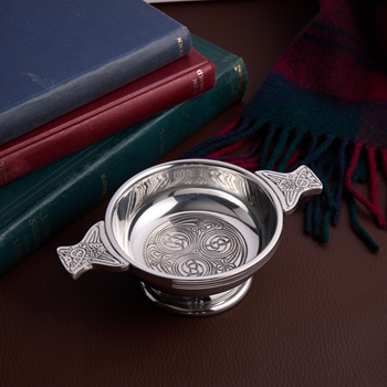 Kells Large Pewter Quaich